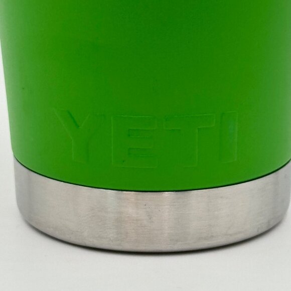 Yeti Green 30oz Rambler Stainless Steel Straw Mug - Picture 2 of 10